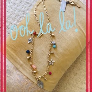 CHICO'S CHARM NECKLACE - Gold Tone